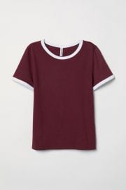 Short T-shirt  at H&M