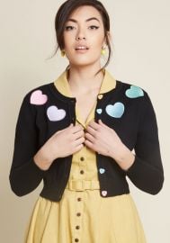 Short and Sweetheart Cropped Cardigan by Collectif at Modcloth at Modcloth