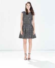 Short sleeve dress at Zara