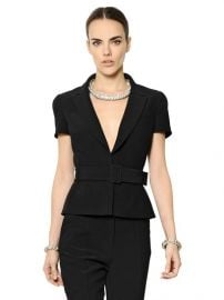 Short sleeve jacket by Alexander McQueen at Luisaviaroma