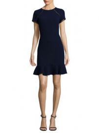 Shoshanna - Ruffle Hem Sheath Dress at Saks Fifth Avenue