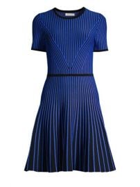 Shoshanna Drava Stripe Cocktail Dress  SaksFifthAvenue at Saks Fifth Avenue