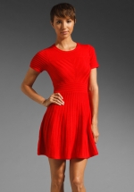 Shoshanna Margot dress on New Girl at Revolve