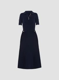 Shoshanna Saylor Compact Knit Midi-Dress | Saks Fifth Avenue at Saks Fifth Avenue