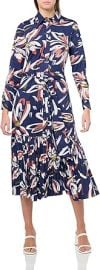 Shoshanna Women39s Tori Painterly Floral Print Dress at Womens Clothing store at Amazon