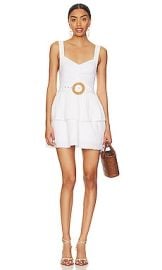 Show Me Your Mumu Cosmo Mini Dress In White at Revolve