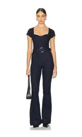 Show Me Your Mumu Downtown Jumpsuit In Deep Blue at Revolve