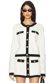 Show Me Your Mumu Kit Cardi In Cream Black at Revolve