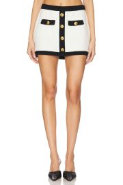 Show Me Your Mumu Kit Skirt In Cream Black at Revolve