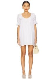Show Me Your Mumu Toulouse Dress In White Eyelet at Revolve