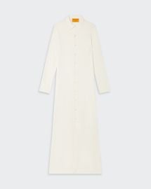 Showtime Shirt Dress - Cream Guest In Residence at Guest in Residence