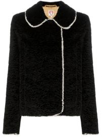 Shrimps Faux Fur pearl-trim Jacket - Farfetch at Farfetch