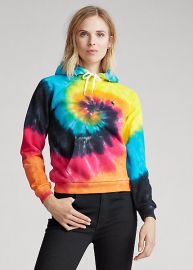 Shrunken Fit Tie-Dye Hoodie at Ralph Lauren