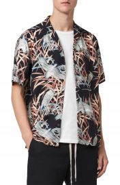 Siber Tropical Short Sleeve Button-Up Shirt   Nordstrom at Nordstrom