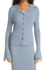 Sid Rib Wool Blend Cardigan Sweater   Nordstrom at Nordstrom