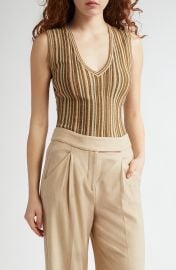 Sid Sparkle Stripe Rib Sweater Tank at Nordstrom Rack