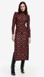 Side Slit Dress in Copper Medallion SMYTHE at Smythe