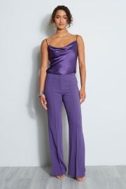 Side Slit Pant Elie Tahari at Elie Tahari