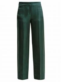 Side-Stripe Satin Trousers by Peter Pilotto at Matches