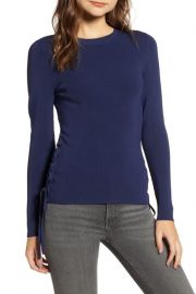 Side tie sweater at Nordstrom Rack