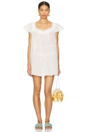 Siedres Niona Dress In White at Revolve