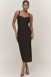 Siempre x Anthropologie Sweetheart Bandage Maxi Dress at Anthropologie