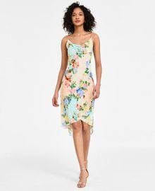 Siena Women39s Floral Print Cowl Neck Sleeveless Sheath Dress - Macy39s at Macys