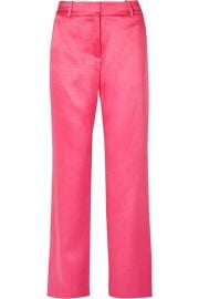 Sies Marjan - Tatum satin straight-leg pants at Net A Porter