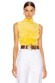 Sies Marjan Saya Ribbed Turtleneck Sweater in Canary   FWRD at Forward