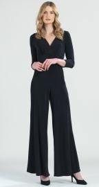 Signature 3/4 Sleeve Jumpsuit at Clara Sunwoo