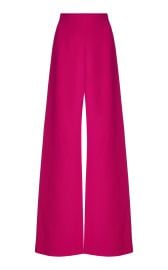 Signature High-Waisted Wool Wide-Leg Pants By Sergio Hudson at Moda Operandi