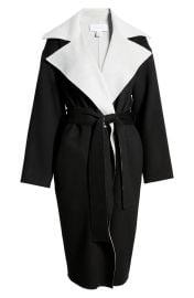 Signature Waterfall Lapel Double Face Wool amp Cashmere Coat at Nordstrom