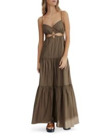 Significant Other Addison Front Cutout Maxi Dress Bloomingdales at Bloomingdales