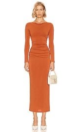 Significant Other Posie Midi Dress In Rust at Revolve