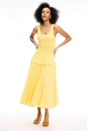 Silas Knit Midi Dress by SIMKHAI Rent the Runway at Rent the Runway