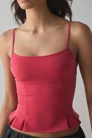 Silence Noise Good Luck Peplum Cami at Urban Outfitters