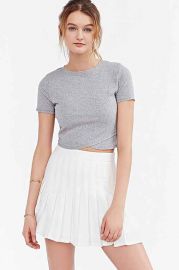 Silence and Noise Crossing Over Cropped Top at Urban Outfitters