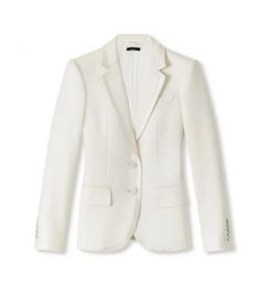 Silk Blend Terry Tailored Jacket at Tom Ford