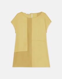 Silk Block Panel Dolman Blouse Lafayette 148 New York at Lafayette 148 New York