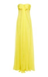 Silk Chiffon Gown By Valentino Garavani at Moda Operandi
