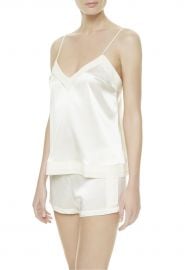 Silk Essence Top in Natural at La Perla