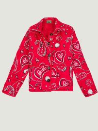 Silk Jacket - HOWDY - Red at Call it by Your Name