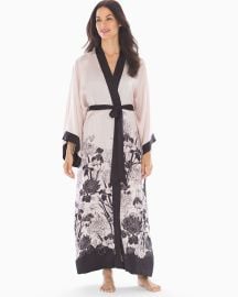 Silk Kimono Robe at Soma