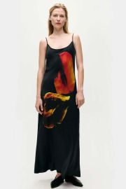 Silk Laundry 1996 Slip Dress - Tulipa Print Garmentory at Garmentory