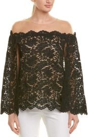 Silk-Lined Top by Oscar de la Renta at Gilt