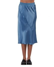 Silk Midi Pull-On Skirt by ATM Anthony Thomas Melillo at Neiman Marcus