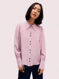 Silk Point Collar Blouse at Kate Spade