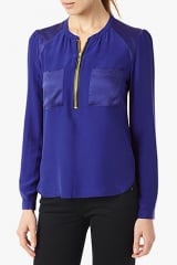 Silk Popover Blouse at 7 For All Mankind