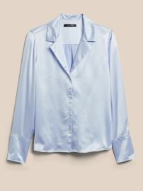 Silk Resort Shirt at Banana Republic