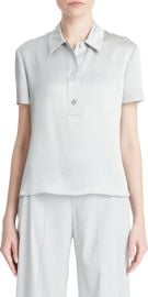 Silk Satin Polo at Nordstrom Rack